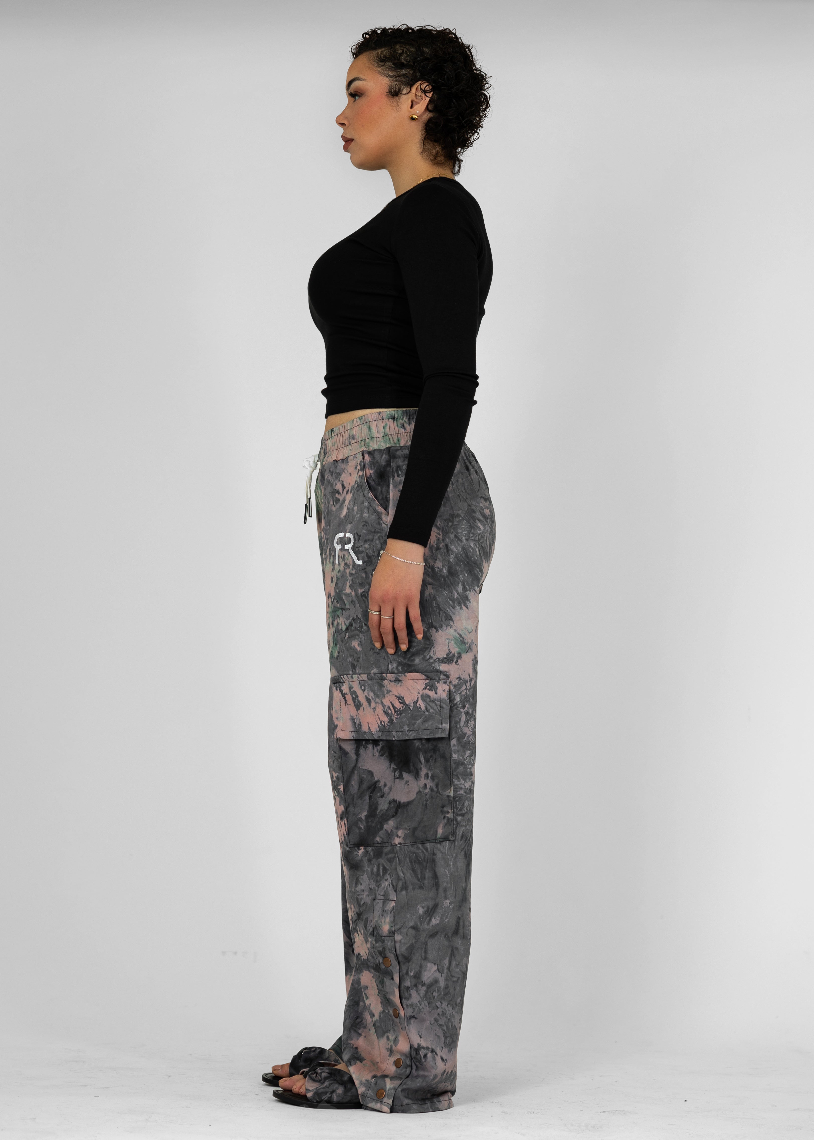 Premium EarthFade Abstract Cargo Pant – Limited Edition