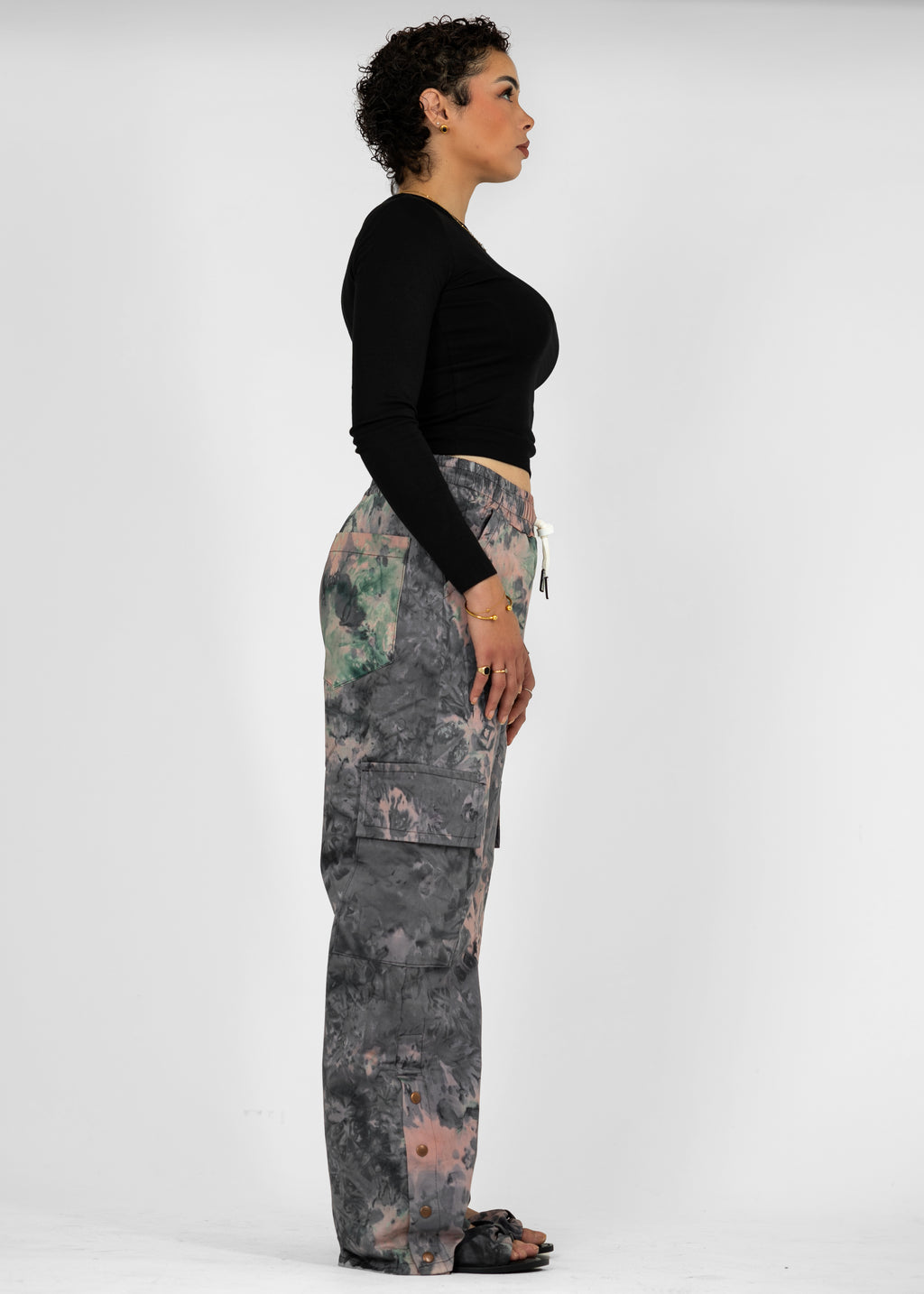 Premium EarthFade Abstract Cargo Pant – Limited Edition