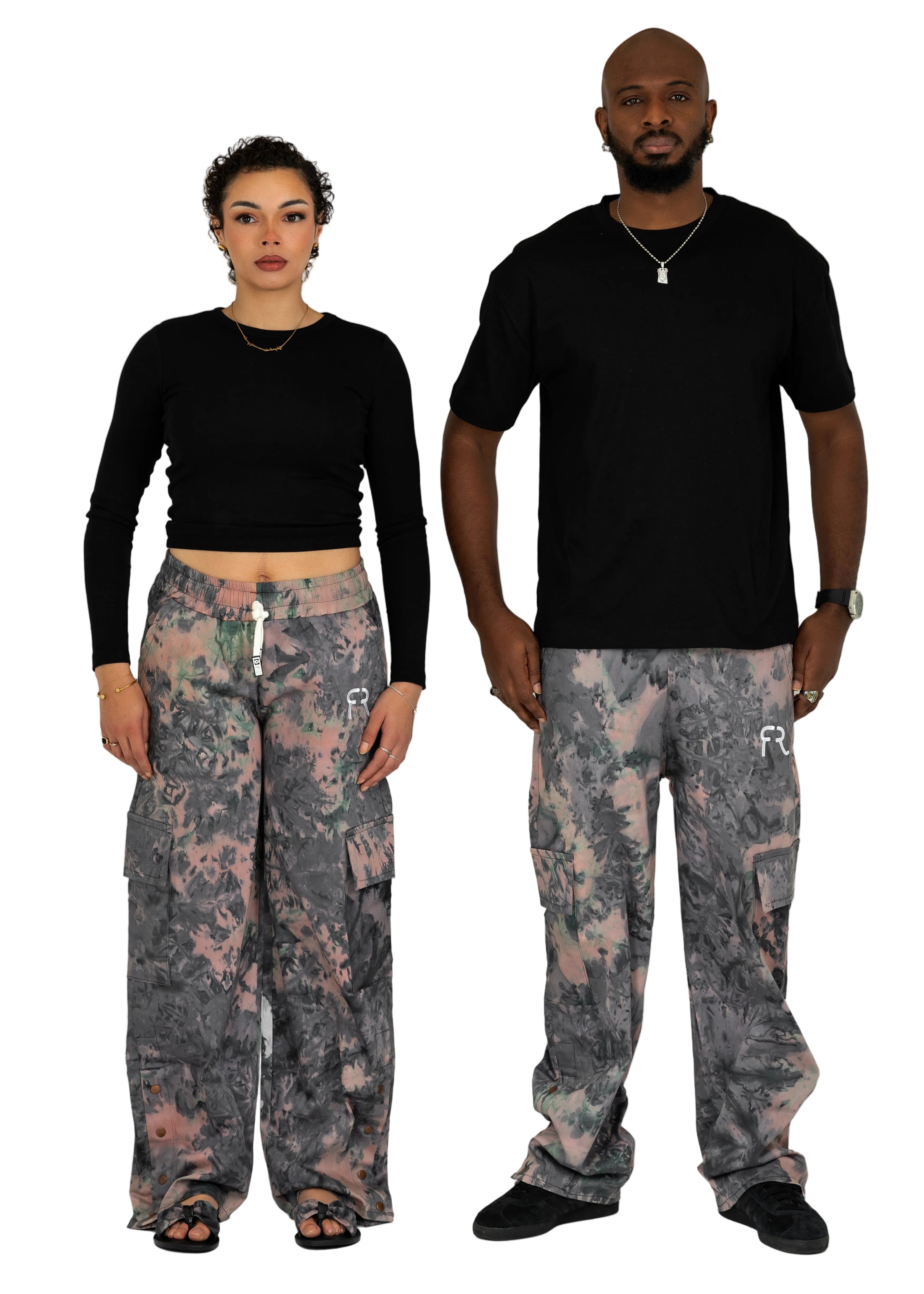 Premium EarthFade Abstract Cargo Pant – Limited Edition