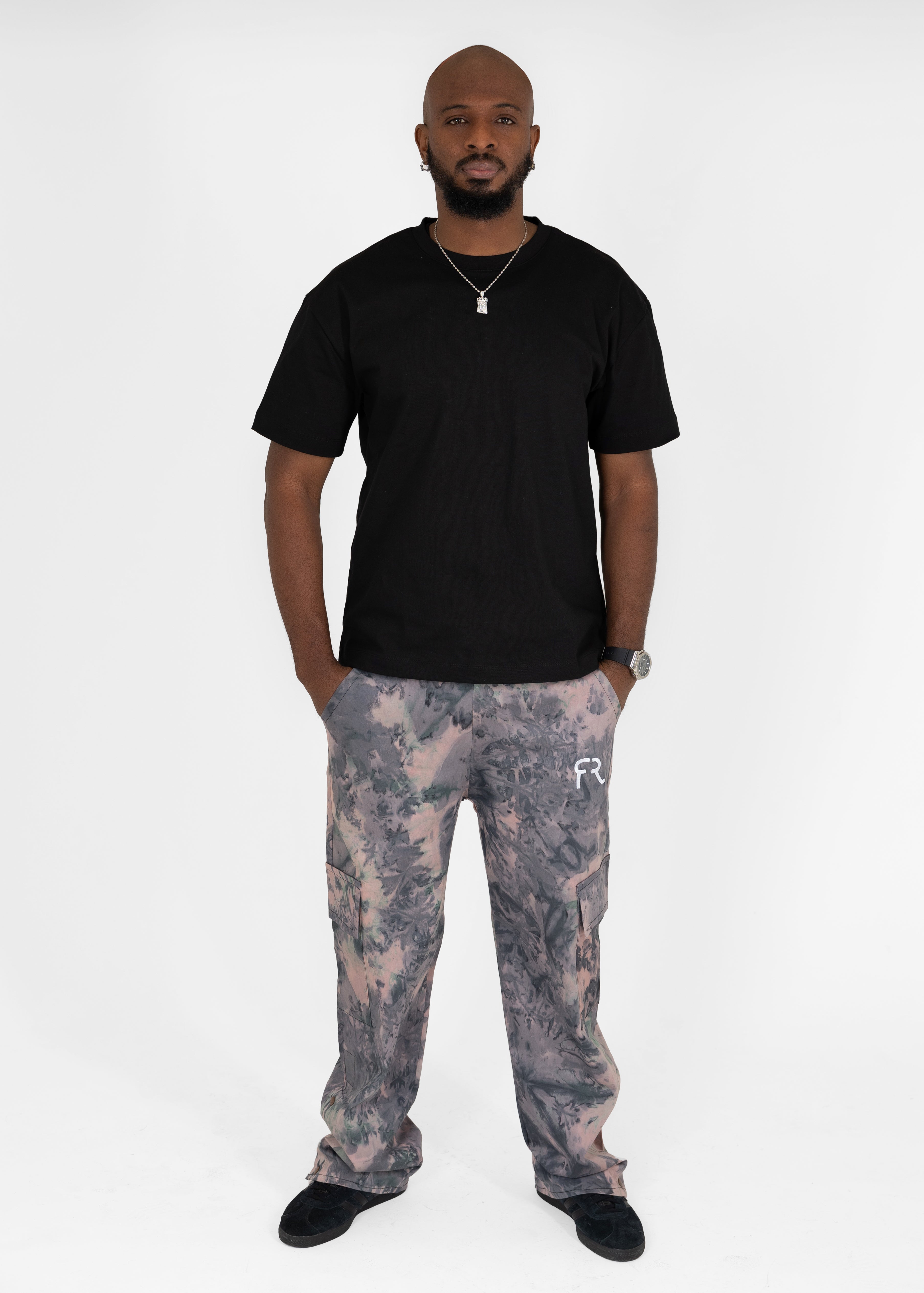 Premium EarthFade Abstract Cargo Pant – Limited Edition