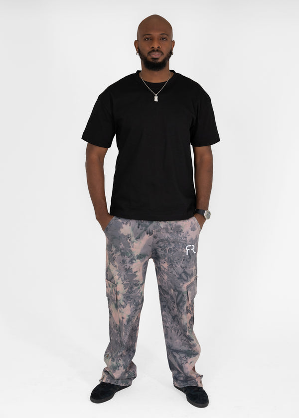 Premium EarthFade Abstract Cargo Pant – Limited Edition