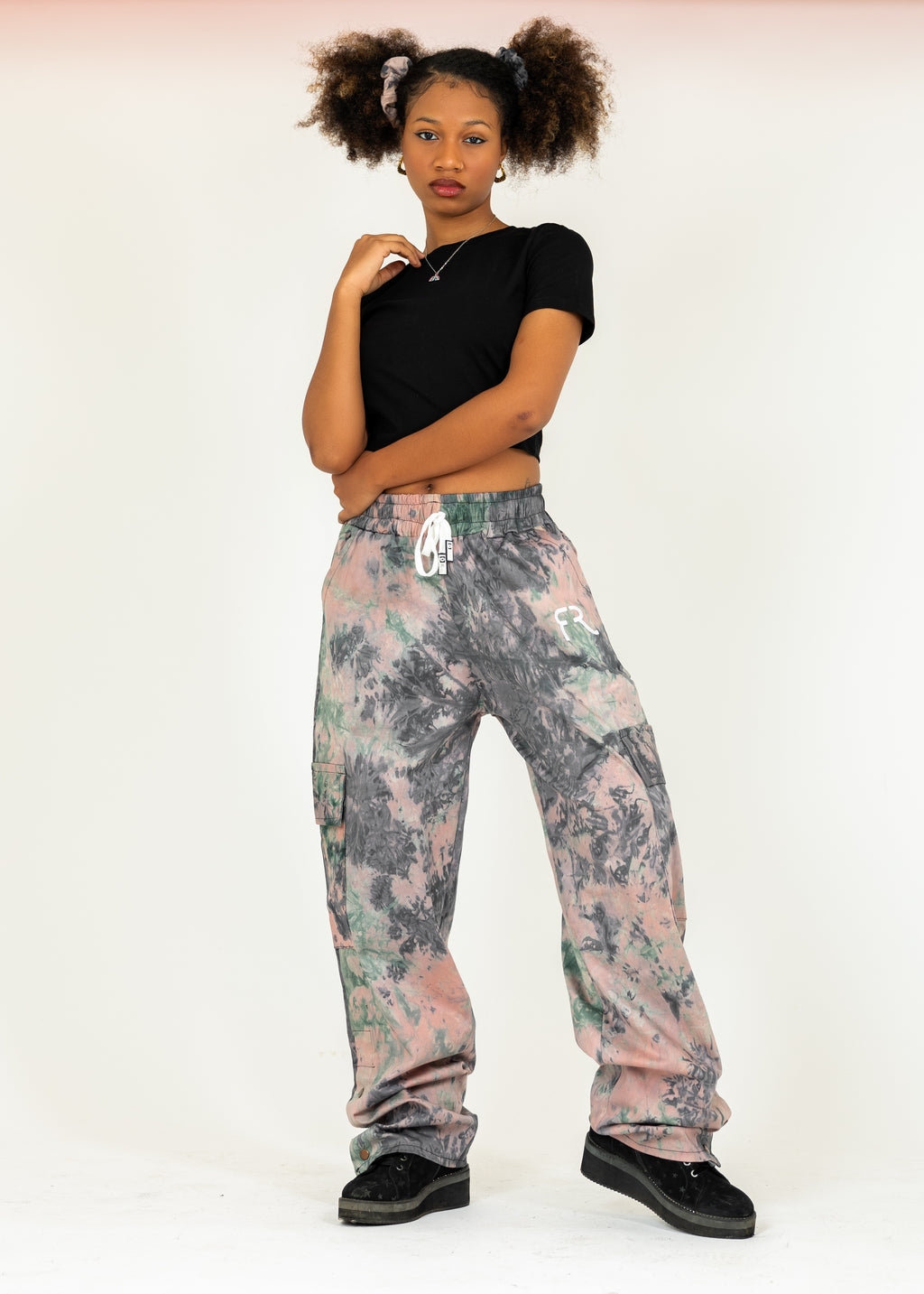 Premium EarthFade Abstract Cargo Pant – Limited Edition