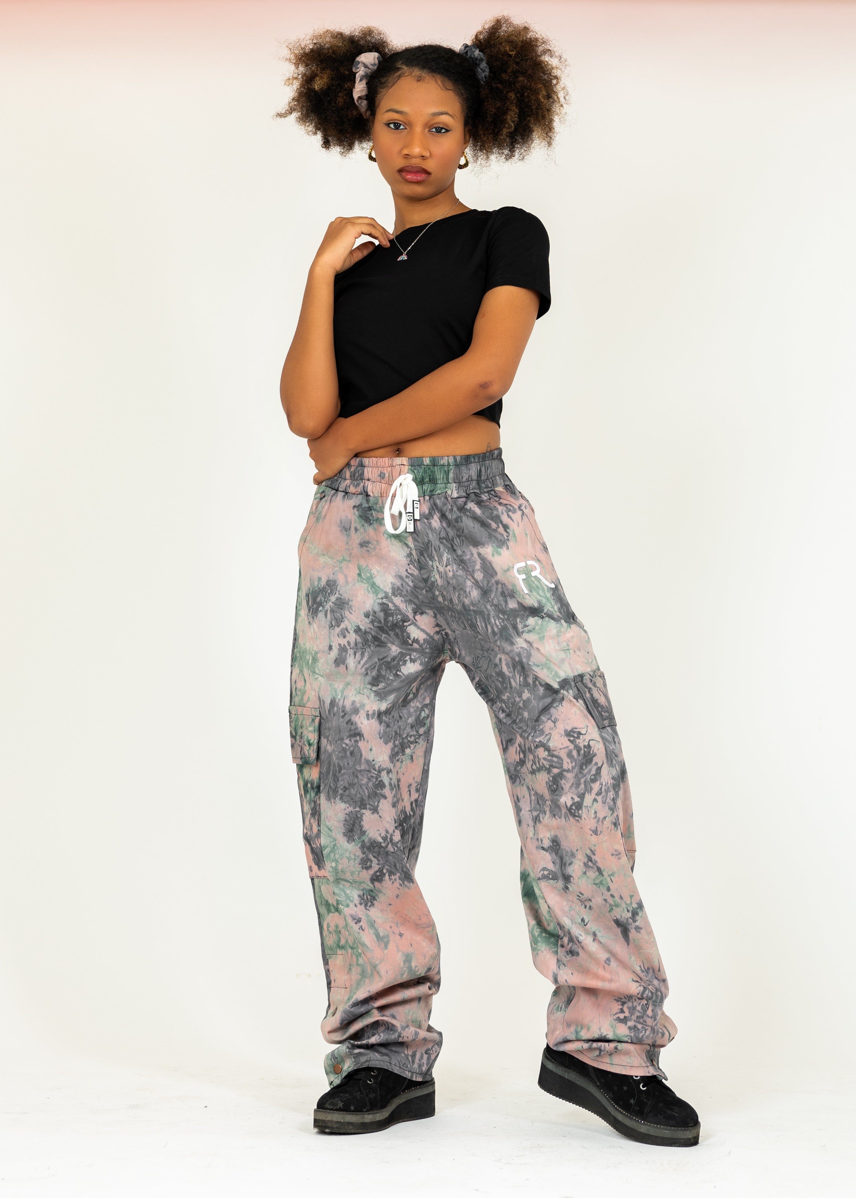 Premium EarthFade Abstract Cargo Pant – Limited Edition