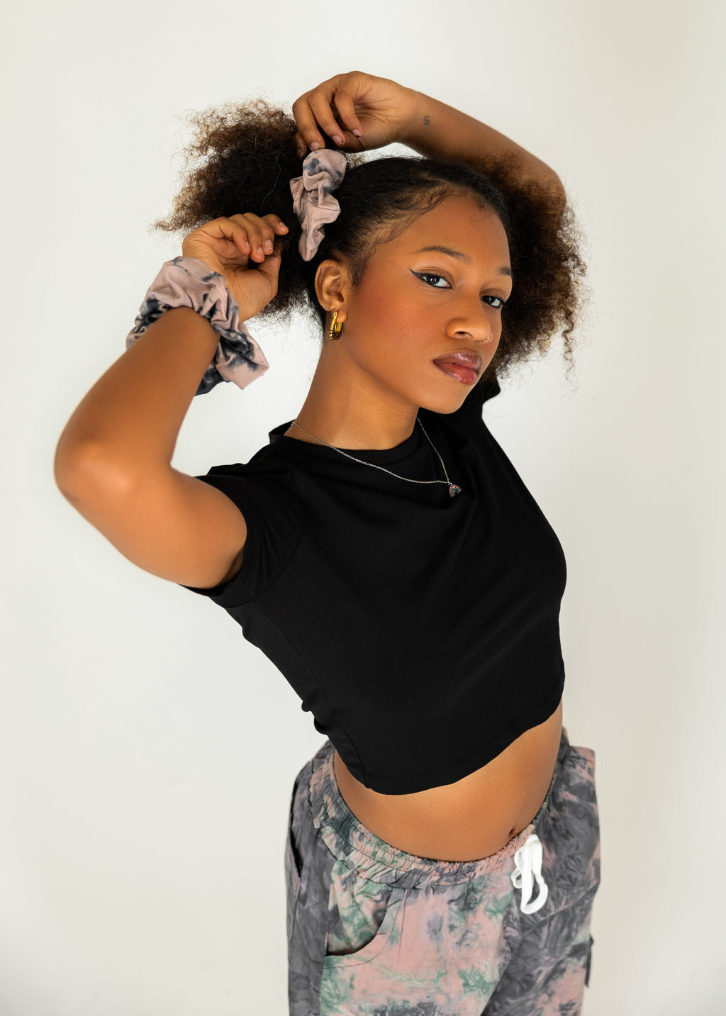 FR Premium EarthTone Heritage Scrunchie